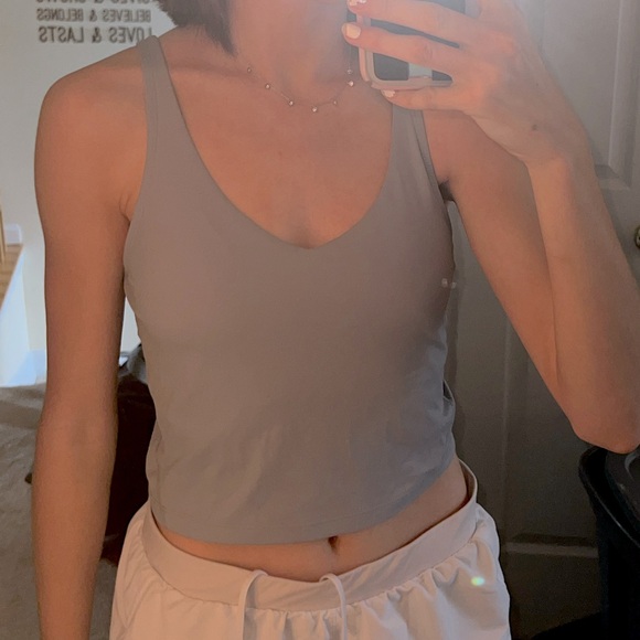 CROPPED SPORTS BRA TANK - Picture 1 of 3
